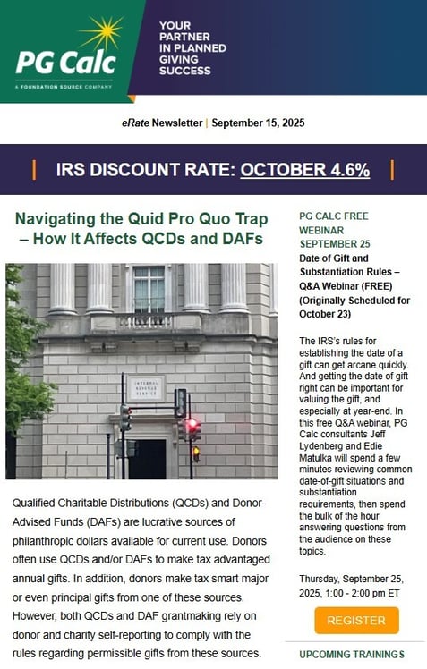 PG Calc eRate Newsletter Oct2025